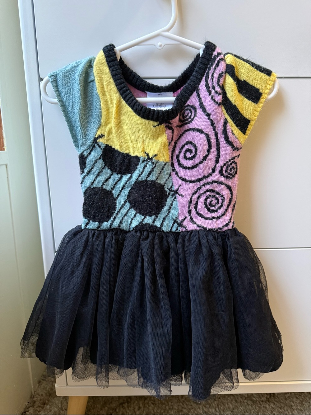 The Nightmare Before Christmas Sally sweater dress